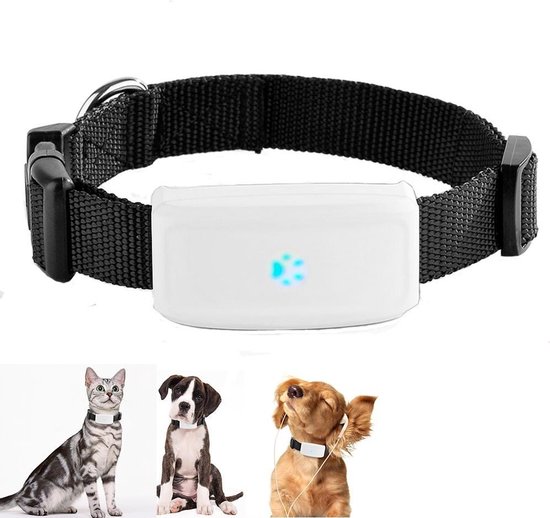 TKMARS Huisdier GPS tracker – GPS halsband – GPS tracker pets – GPS tracker voor kat en hond – Honden en katten gps tracker – halsband dieren